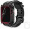 Wristitani Cinturino per orologio con custodia antiurto compatibile con Apple Watch Series 9/8/7/6/SE/5/4, custodia protettiva integrata per iWatch, Apple Watch 44/45 40/41 con protezione per lo