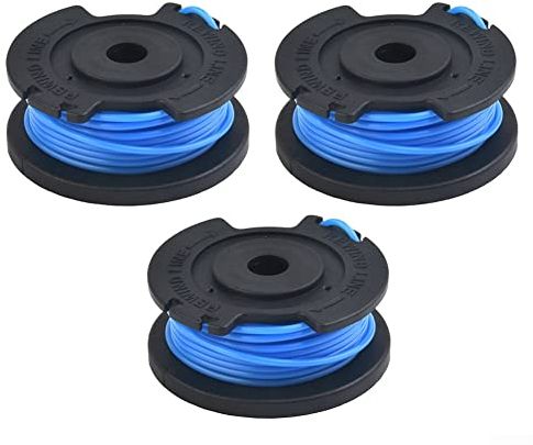 3 Pcs Spool & Line For Karcher LTR 18° Grass Trimmer Coil Line Spools For LTR 18° 2.444-014.0