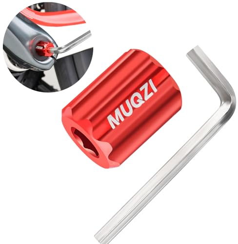 MUQZI Kurbelkappenwerkzeug, Werkzeug zum Entfernen der Fahrradkurbelkappe, Hollowtech Werkzeug zur Entfernung von Kurbeln für XT XTR R Serie