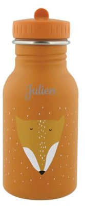 Ma Fabrique Perso - Gourde métallique enfant - Personnalisable (Renard)