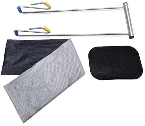 Eritek DressBuddy Easy Paket - Anziehhilfe und Ausziehilfe für Medizinische Kompressionsstrümpfe/Stützstrümpfe - Komplettpaket - Standardgröße - Hilfsmittel für ältere Menschen, Senioren, Behinderten