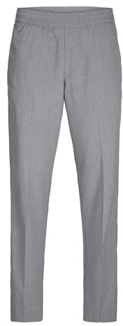 JACK & JONES Jpstkane Jjedwin Jogger Noos Pantalones de Tela, Gris, M para Hombre