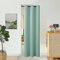 BGment Frosty Green Türvorhang, 190 cm Länge, für Tür, Schlafzimmer, Schrank, Vorhang, Privatsphäre, thermisch isoliert, Verdunkelung, Raumteiler für Raumtrennung, 1 Paneel, 101,6 cm breit