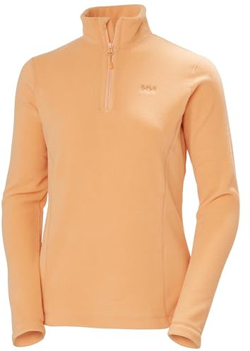 Helly Hansen W Daybreaker-Pile con Mezza Zip Giacca, Schiacciare Albicocche, L Donna