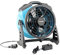 XPower Ventilador de nebulización para exteriores, oscilante, resistente, potente de alta velocidad, ideal para camping, patios, picnics y más (FM-65B)