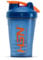 HSN Shaker We Are Nutrition - Gobelet mélangeur avec boule mélangeur, fermeture hermétique, bouchon anti-fuite et nettoyage facile 400 ml Bleu marine/orange