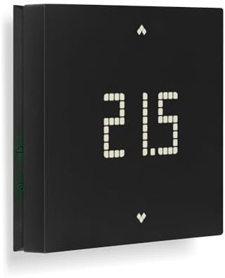 Vimar 02913.G Termostato 4G LTE, Compatible con asistentes de Voz Alexa y Google, Control Local y gestión Mediante aplicación View, retroiluminación de LED, instalación de Superficie