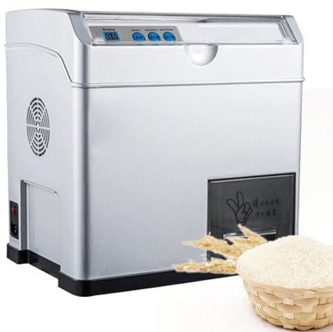 ExoticaBlend Household Electric Rice Milling Machine, Rice Husker Sheller,Rice Bran Separator, for Home and Professional Use