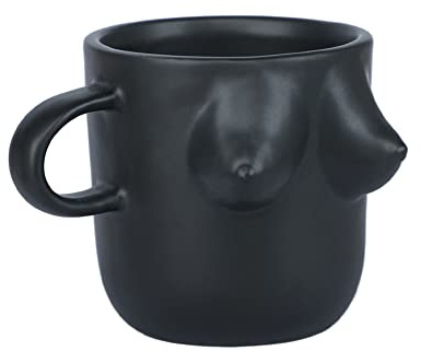 XINCHI Keramik-Tasse Körperkunst Brustbecher Sexy Titten-Tasse Kreativ Kaffeetasse mit Brüsten