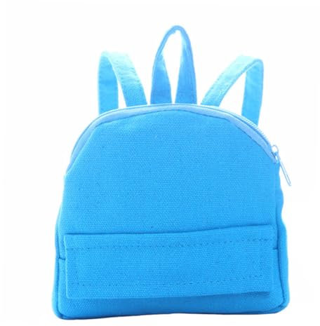 LIFKOME Mini-Puppen-Rucksack Miniatur-deko-Tasche Puppen-Schultasche Handgefertigte Mini-Tasche Rucksack Für Puppenfiguren