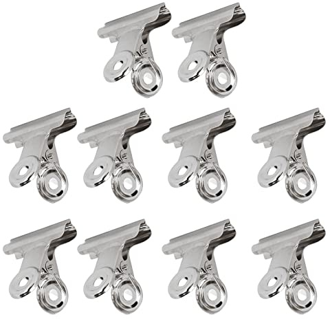 Xiuganpo Nail Extension Clamp/Holder Metal Nail Clamp 10pcs Ergonomic Art Tool for Salon Home for Women