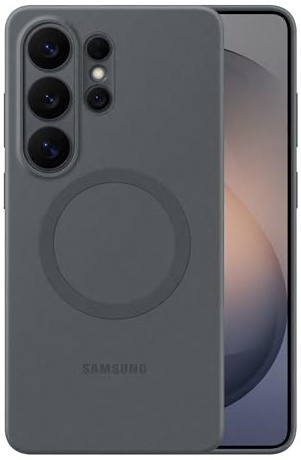 Samsung Silicone Magnet Smartphone Case EF-ES948, Hülle für das Galaxy S26 Ultra, Handy-Hülle mit Magnetring zur Anbringung von Zubehör, Silikon, Schutz Case, stoßfest, dünn und griffig, Black