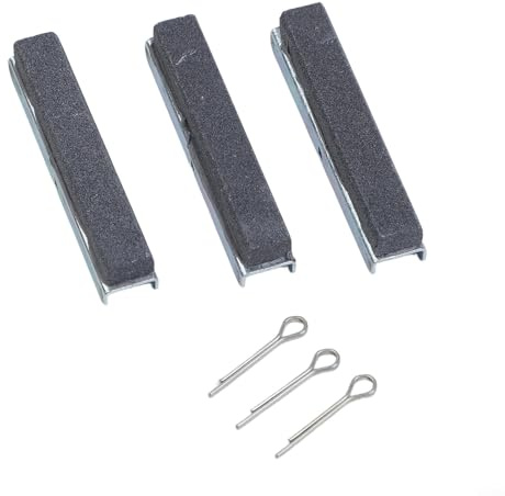 3-Piece Engine Cylinder Hone Stone Set for Automotive Cylinder Honing Tools — High-Strength Grinding Stones Compatible with 3-Arm Cylinder Hones(2 inch)