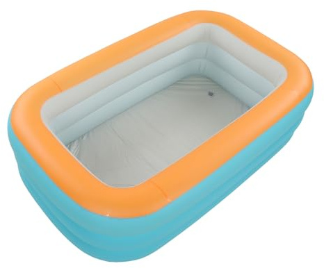 Yinhing Piscine Gonflable Pliable S Piscine Pliante pour Enfants à 3 Couches pour Cour Extérieure Portable 0,5 M/5 Pieds Amusant de Refroidissement en été pour Les Jeux dans Le Jardin et Les (1,