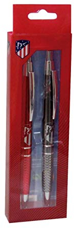 CYP BRANDS Atletico de Madrid SET-270-ATL Set Bolígrafo y Roller