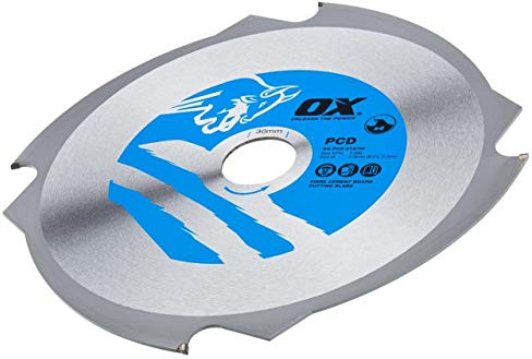 OX Tools Fibre Cement Cutting Blade - 4 Teeth - 160/20mm