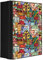 banjado Medizinschrank abschliessbar mit Motiv Funky Town 35x46x15cm - großer Arzneischrank für die Hausaphotheke - Medikamentenschrank aus Metall zur Medikamenten Aufbewahrung