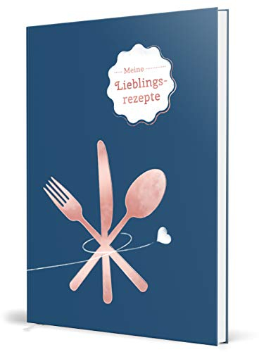Großes XXL Rezeptbuch zum selberschreiben - DIN A4-102 individuellen Rezeptseiten im DIY Kochbuch zum ausfüllen: Hardcover Fadenheftung mit Inhaltsverzeichnis, Register und Lesezeichen