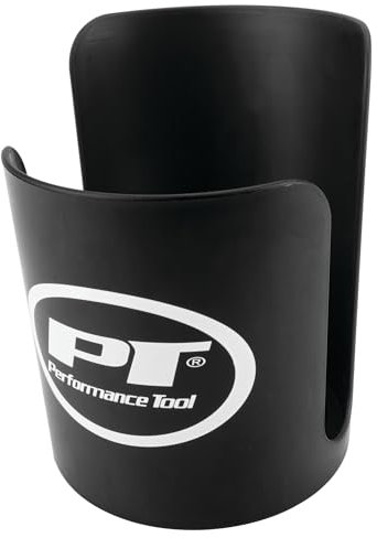 Performance Tool W12525 Magnetischer Becher, Organizer-Magnet für Flaschen, Schraubendreher, Bleistifte, Schwarz