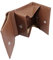 Petit Porte Monnaie Katana en Cuir grainé réf 953047 (11 coul. disp.) (Marron)