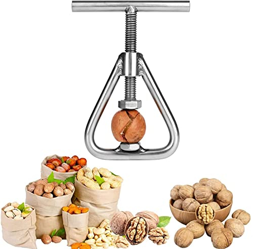 FDDU Nussknacker, Walnusszange, Schnelle Nußknacker, Werkzeug Aus Rostfreiem Stahl, Pekannussknacker, Nussknacker Werkzeug für Alle Nüsse, Macadamia Nüsse, Haselnüsse, Mandeln, Pekannüsse