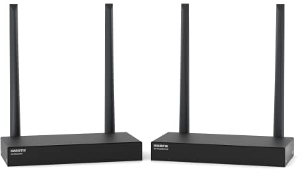 Marmitek 4K Trasmettitore HDMI Wireless -TV Anywhere Wireless 4K - 4K60 - Wireless - Ultra HD - Guarda la TV in Un Altro Posto Senza Cavi - Portata di 50 m - Supporto per Tastiera e Mouse USB