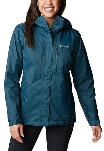 Columbia Pouring Adventure Jacket, Veste De Pluie Imperméable Femme, Night Wave, Taille S