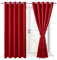 Hiasan Schlafzimmer Gardinen, Verdunklungsvorhänge, Vorhänge mit Ösen, Weihnachten Rot Blickdicht Vorhänge,2 Stück,167 x 137 cm (Breite x Höhe),weiche Schiebevorhänge Kurz