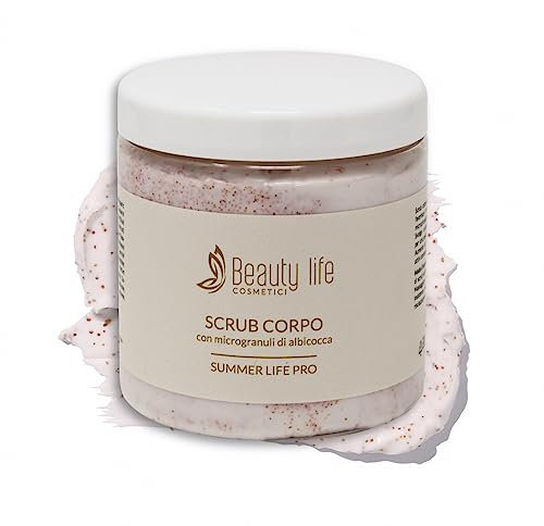 Beauty Life Scrub Corpo Professionale Esfoliante 500 ml, Peeling Corpo AHA per Pelle Liscia e Morbida, Scrub Corpo Esfoliante Rivitalizzante per Pelli Secche e Spesse, Fragranza Esotica Fruttata