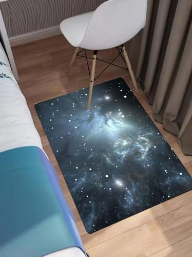 EWFAS Badteppich,Weltraum mit Nebel und Sternen,viele schöne Badematten zur Auswahl Badvor leger sehr weich und rutschfest waschbar und schnelltrocknend40x60cm