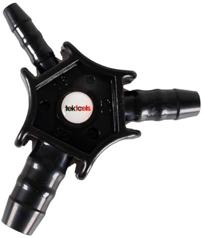 TekTools 16mm, 20mm & 25mm Pipe Reamer/Bevelling Reamer Plastic Calibrator - Professional-Grade Bevelling for MLCP Pipe Joints - Pert-Al-Pert or Pex-Al-Pex