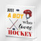 Hockey-Geschenke für Gamer-Liebhaber, Just a Girl Who Loves Acrylschild, Hockey-Liebhaber, Geburtstagsgeschenke für Frauen, Hockey-Thema, Briefbeschwerer, Geburtstag, Freundschaften, lustige