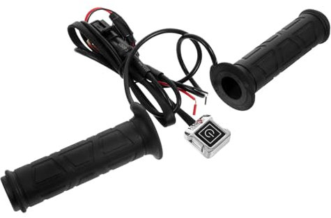 SOLUSTRE Elektrischer Motorrad-heizgriff Beheizbarer Lenker Temperaturregler Abnehmbar Für Motorräder Roller Atvs Und Dreiräder