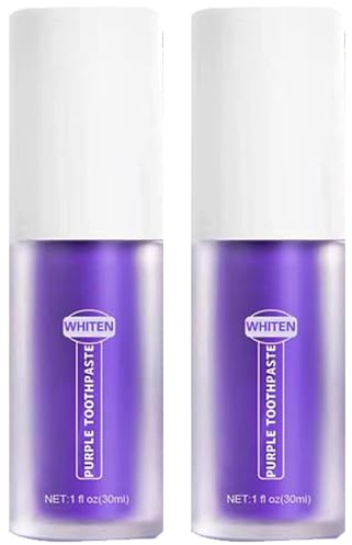 GNAUMORE Dentifrice Violet Blanchiment des Dents, Pâte, Violet, Blanchiment, TOOTH_CLEANING_AGENT, 1 millilitre
