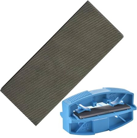 Teksome Lime per Bordi Laterali per Sci,Lime per Bordi per affilatrice per Sci - Affilabordi Laterali per Sci e Snowboard | Strumento di rettifica per la Manutenzione degli Sci Compatto e Portatile