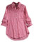 Chemise à carreaux rouge : chemises à carreaux pour femme à col rabattu long avec poches, chemisier élégant et décontracté, chemisier ample, chemisier basique à col, chemisier pour femme, chemise
