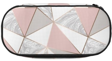 YOFIEN Rosa Roségold, kleines Federmäppchen, großes Fassungsvermögen, Federmäppchen, Büro-Schreibwaren-Organizer