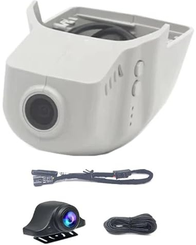 Rufutle Dashcam Auto für VW Multiven T6 Atlas Passat Touran B6 B7 B8 2017-2023, 4K Auto DVR Videorecorder Dashcam Kamera