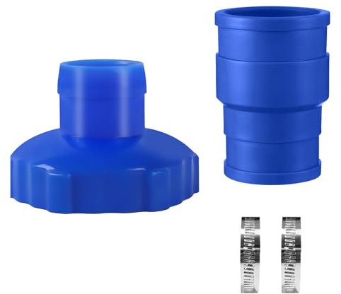 Raccord de tuyau de skimmer 1 1/2 pour Intex, raccord de tuyau B, raccord de tuyau 38 mm, adaptateur de tuyau d'eau, raccord de tuyau pour tuyau d'aspiration de piscine (A)