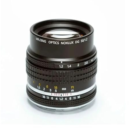 Obiettivo DG 50mm F1.2, obiettivo manuale, compatibile con attacco Nikon-Z Zf Z8 Z9 Z5 Z6 Z72 Z63 Z50 ZFC Z30 Full Frame