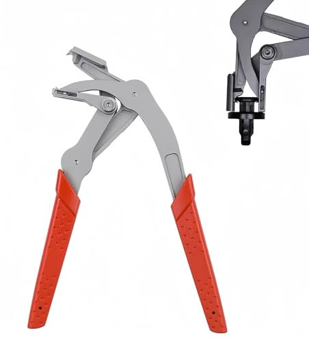Kfz-Clip-Zange, Auto Clips Werkzeug & Demontagezange mit Anti-Rutsch-Griff für Kfz-Reparatur, Werkzeuge zum Entfernen von Auto-Verkleidungen wie Türverkleidungen, Armaturenbretter, Außenbefestigungen