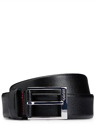 HUGO Herren Gellot_sz35 G rtel, Schwarz001, 90 EU