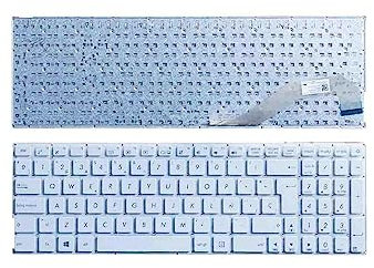 Teclado Compatible con ASUS X540 X540L Blanco