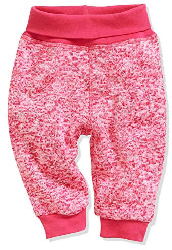 Playshoes Unisex Kinder Fleece-pumphose Baby-Hose, Pinky Rose, 80 EU