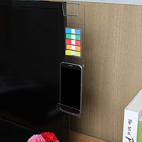 Monitor Memo Board, Computer Bildschirm Monitor Notizbrett, Acrylnachrichten-Notizbretter klebrige Anzeige für Computer PC Laptop-Fernsehmonitor-Bildschirme(Recht)