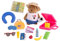 Li’l Woodzeez – Travel Set – 19 Pieces Toy Set with Animal Character, Play Food, and Travel Accessories – Miniature Figurines and Playsets for 3+ Years