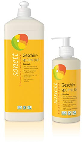 Sonett Geschirrspülmittel Calendula (300ml + 1000 ml)