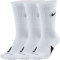 Nike Unisex Everyday Crew Socken, Weiß / Schwarz, S EU