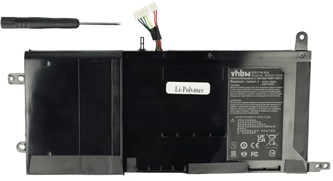 vhbw Akku kompatibel mit Schenker XMG P506, XMG P505 Pro, XMG P505-8AK, XMG P507, XMG P507 PRO Notebook (4050 mAh, 14,8 V, Li-Polymer)