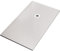 Piatto doccia bianco in marmoresina con griglia inox e Piletta OLIMPO DOCCE - Piatto doccia bianco in marmoresina con griglia inox e Piletta Gratis - STAR PLUS - 70x100